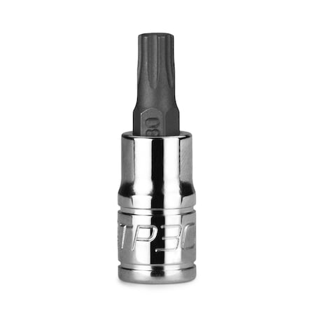 Capri Tools TP30 Star Plus Bit Socket, 1/4 in. Drive CP30286